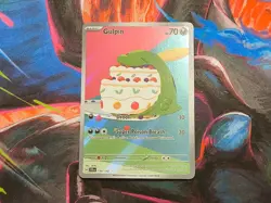 Pokemon TCG Gulpin Illustration Rare Holofoil 154/142 SV07: Stellar Crown NM - Image 1