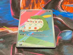 Pokemon TCG Gulpin Illustration Rare Holofoil 154/142 SV07: Stellar Crown NM - Image 2