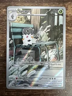 Pokemon TCG: Perfect Order Spewpa Full Art Special Illustration Rare 089/088 NM - Image 1