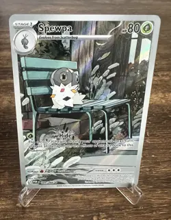 Pokemon TCG: Perfect Order Spewpa Full Art Special Illustration Rare 089/088 NM - Image 3