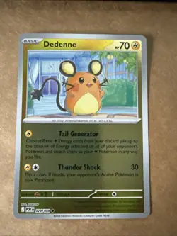 Pokemon Perfect Order Dedenne 029/088 Reverse Holo NM - Image 1
