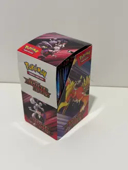 Pokemon TCG Destined Rivals Half Booster Box 18-Pack Unsealed New - Image 1