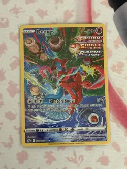 Pokemon Deoxys GG12/GG70 Crown Zenith Galarian Gallery Ultra Rare Holo 120 HP - Image 1