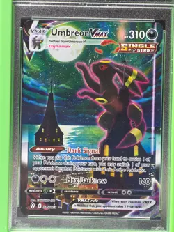 ☠ Pokemon Umbreon VMAX ALT 215/203 Evolving Skies PSA 9 FREE NEXT DAY SHIPPING - Image 3
