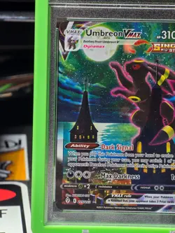 ☠ Pokemon Umbreon VMAX ALT 215/203 Evolving Skies PSA 9 FREE NEXT DAY SHIPPING - Image 4