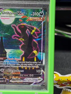 ☠ Pokemon Umbreon VMAX ALT 215/203 Evolving Skies PSA 9 FREE NEXT DAY SHIPPING - Image 5