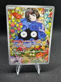 Pokemon TCG Erika's Tangela 218/217 ME: Ascended Heroes Illustration Rare NM M - Image 3