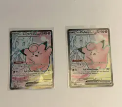 Lillie's Clefairy ex 173/159 Pokemon SV09: Journey Together Ultra Rare NM - Image 1