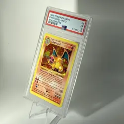 1999 Pokemon Charizard 4/102 Shadowless Holo - PSA 5 - Image 5