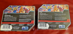 KORAIDON & ZACIAN EX- SLASHING LEGENDS TIN- Lot Of Two Tins Pokemon TCG - Image 2