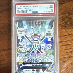 Cross Guild OP09-057 Premium Booster Vol.2 Alt Art Foil Rare PSA 10 - Image 1