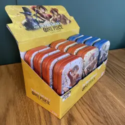 One Piece Tin Pack Vol 2 Display Case of 12 | TS-02 OP-13 | Sealed | Bandai - Image 2