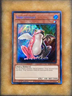 Yugioh Substitoad BLTR-EN054 Secret Rare 1st Ed NM - Image 1