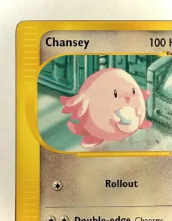 Chansey - 69/147 - WOTC e-Reader Aquapolis Regular Rare Pokemon Card - LP - Image 3