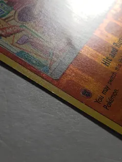 REVERSE HOLO Hitmonchan 74/181 - Team Up Pokemon Card - Tomokazu Komiya Art - Image 3