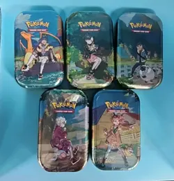 Pokemon Schwert & Schild Zenit der Konige Mini Tin (Komplett) TCG Sammelkarten - Image 1