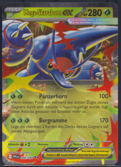 Mega-Skaraborn EX 004/094 - PFL Fatale Flammen - DE - NM - Pokemon TCG - Image 1