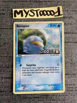Carte Pokemon Nenupiot 35/107 Reverse Stamp Ex Deoxys Francais Occasion - Image 1