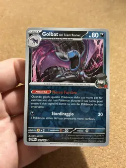 Golbat Team Rocket REVERSE HOLO 121/182 Rivali Predestinati Pokemon Ita Nm - Image 1