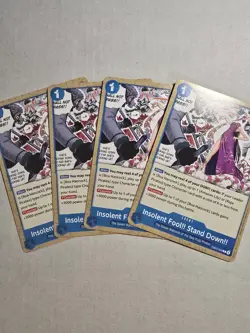Insolent Fool!! Stand Down!! Playset - EB03-029 x4 - EB03 Heroines - One Piece - Image 1