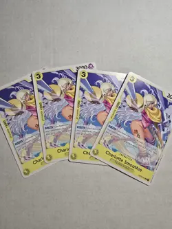 Charlotte Smoothie Playset - EB03-051 x4 - EB03 Heroines - One Piece TCG - Image 1