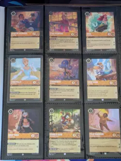 Disney Lorcana Ursula's Return Complete Set 204/204 - Bindered - NM - Image 2