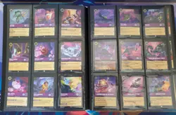 Disney Lorcana Ursula's Return Complete Set 204/204 - Bindered - NM - Image 3