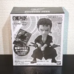 One Piece Card Zoro OP01-001 L Gold Text LECAFIG PAR Japanese - Image 1