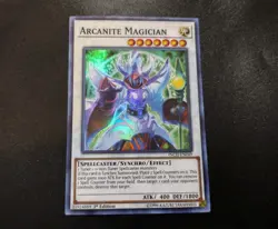 Arcanite Magician INCH-EN049 Super Rare 1st Edition Yugioh Card LP - Image 1