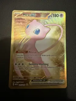 Pokemon Cards Mew ex 205/165 151 Hyper Rare NM - Image 1