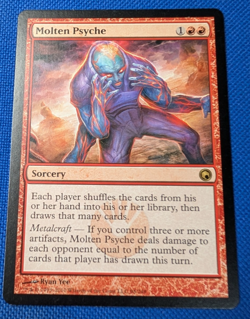Molten Psyche, Scars of Mirrodin, Magic the Gathering, MTG - Image 1