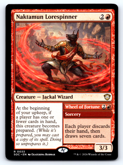 Naktamun Lorespinner - Secrets of Strixhaven Commander - MTG - Image 1