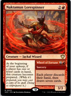 Naktamun Lorespinner 33 Commander: Secrets of Strixhaven Magic: The Gathering NM - Image 1