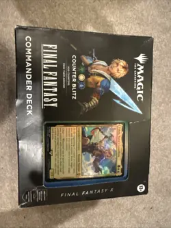 Magic The Gathering: Final Fantasy X Commander Deck - Counter Blitz (Tidus) - Image 1