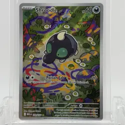 Pokemon TCG Mega Evolution Shroodle #149/132 Illustration Rare NM - Image 1