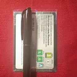 Pokemon Glaceon EX 026/131 Prismatic Evolutions Promo Stamped Holo Card English - Image 2