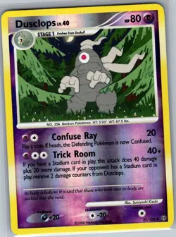 Dusclops 35/100 Reverse Holo Stormfront - Pokemon Card - NM - Image 1