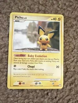 Pokemon Pichu 93/123 MT Mysterious Treasures NM - Image 3