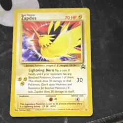 Wizards of the Coast Pokemon Zapdos Wotc Promo 23/53 Promo Regular 70 HP English - Image 1