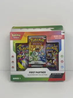 Pokemon First Partner Illustration Collection Series 1 Brand New Sealed - Image 1