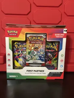 Pokemon TCG First Partner Illustration Collection Series 1 New Sealed - Image 1