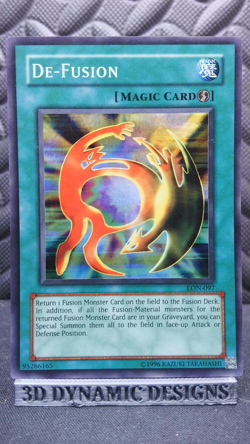 | Yugioh De-Fusion LON-097 Super Rare Labyrinth Of Nightmare NM-/VLP 🔥 | - Image 1