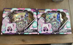 2x Galarian Rapidash V Box Sealed Pokemon TCG - Image 1