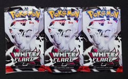 Pokemon TCG Scarlet & Violet White Flare Booster Pack | New BUT Opened Pack - Image 1