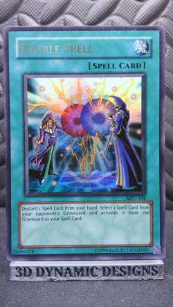 | Yugioh Double Spell MFC-106 Ultra Rare Magicians Force NM/LP 🔥 | - Image 1