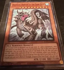 Lot Of 3 Yu-gi-oh Cards! Summoned Skull Card Demi-en001 1996 + Driangle +Arcana - Image 4