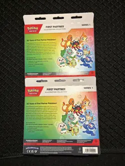 Pokemon First Partner Illustration Collection Series 1 x2 Bundle SEALED - Image 2