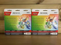 Pokemon TCG First Partner Illustration Collection Series 1 - Sealed X2 Bundle 🥇 - Image 2