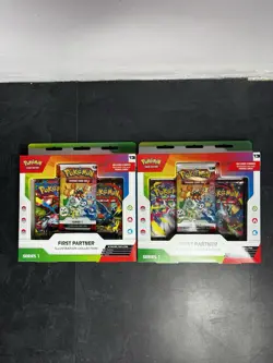 Pokemon TCG First Partner Illustration Collection Series 1 Sealed X2 - Image 1