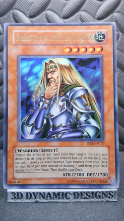 | Yugioh Freed the Matchless General DB2-EN137 Ultra Rare Dark Beginning 2 NM | - Image 1